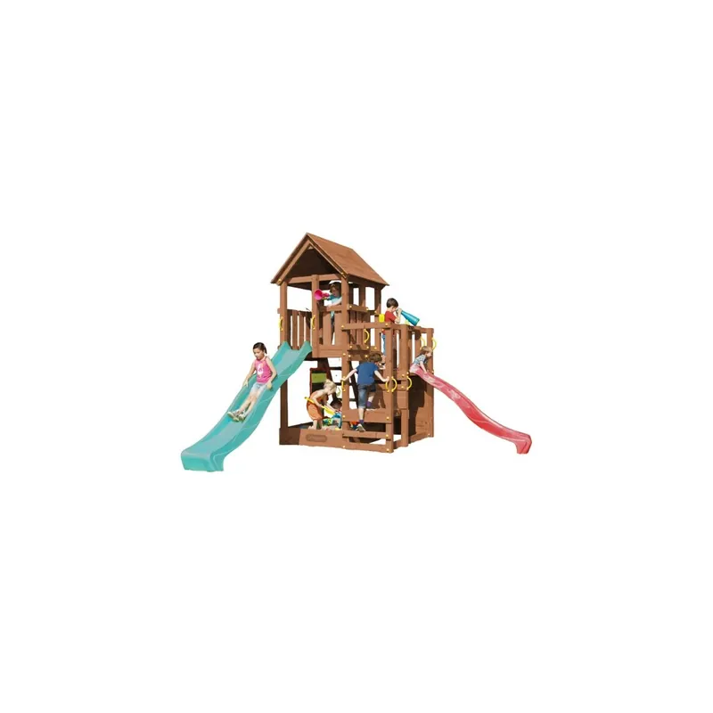 Preț mic Spatiu de joaca din lemn Penthouse BlueRabbit 2.0
