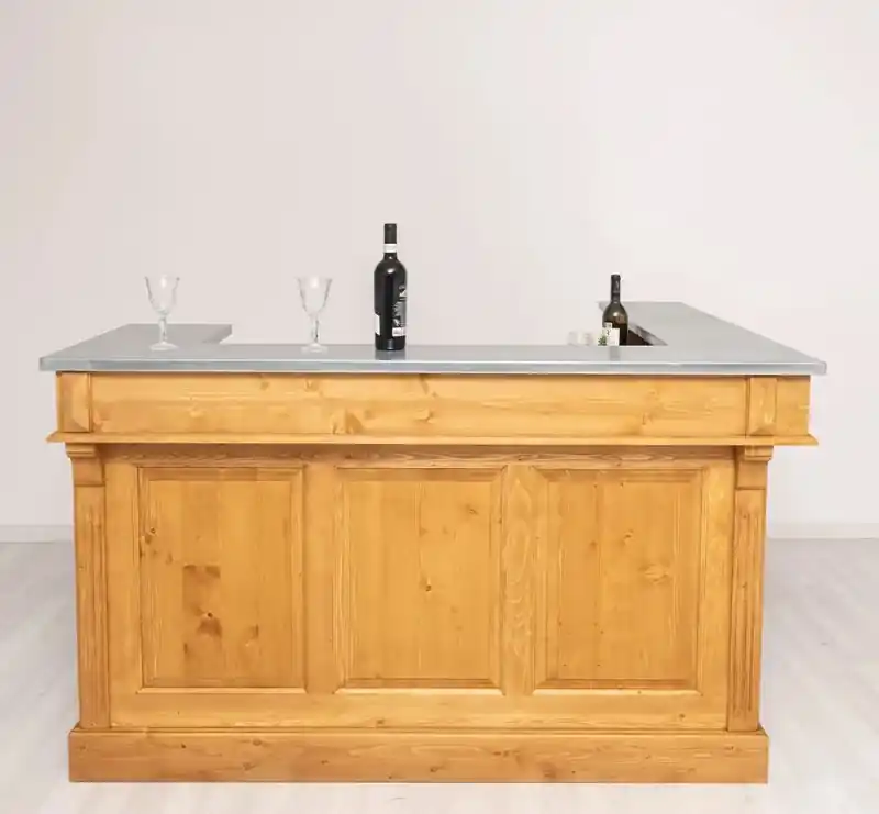 Bar de Colț Rustic - Culoare - P002 Ieftin