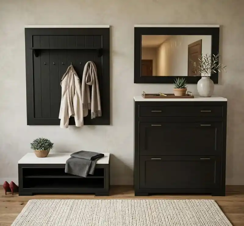 Pure Black Set pentru Hol Retur ușor