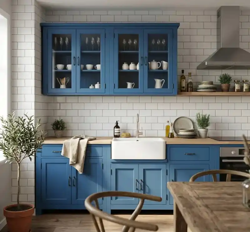 Preț promoțional Set Bucătărie Blue Royal