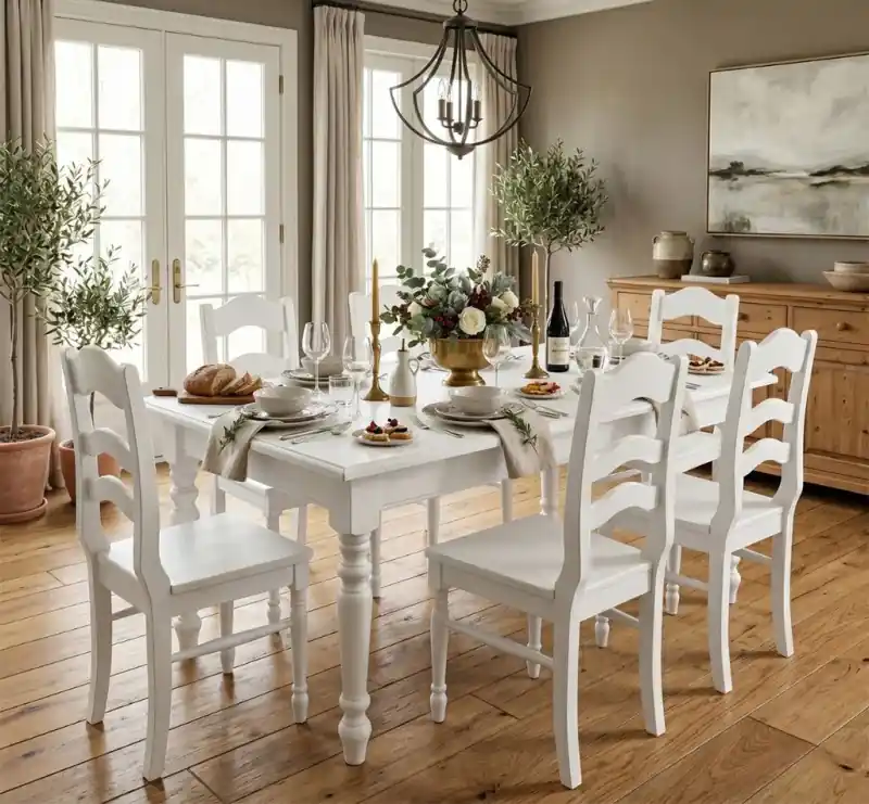 Comandă acum Set Dining Classic White