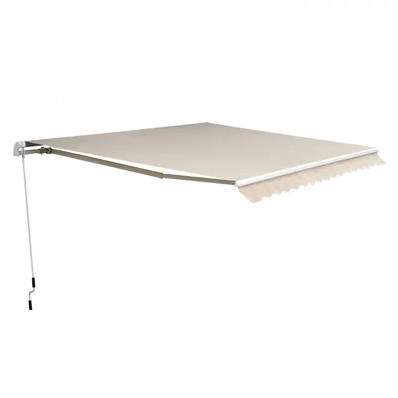 Marchiză retractabilă 4,5 x 3 m crem Disponibil imediat