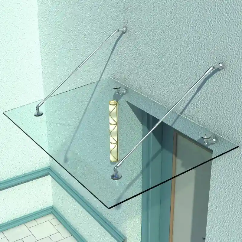 Copertină de sticlă pentru intrare 150 x 90 x 1,2 cm Cel mai vândut